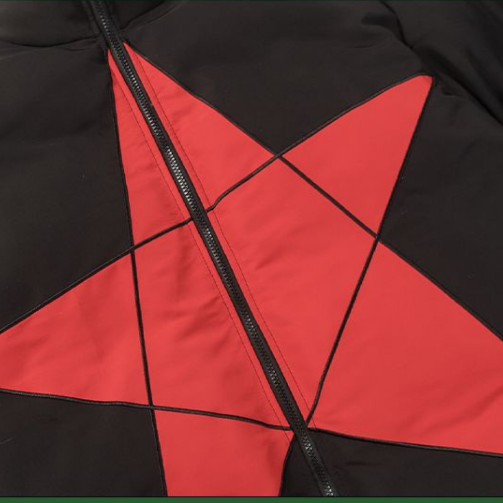 Vintage Star Patch Couple Coat