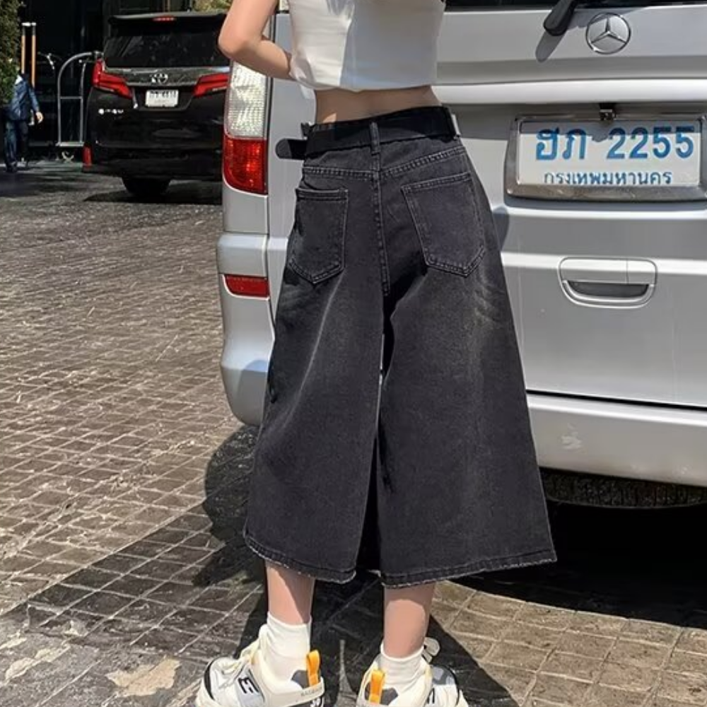 Women's Urban Fashionable and Versatile Jorts