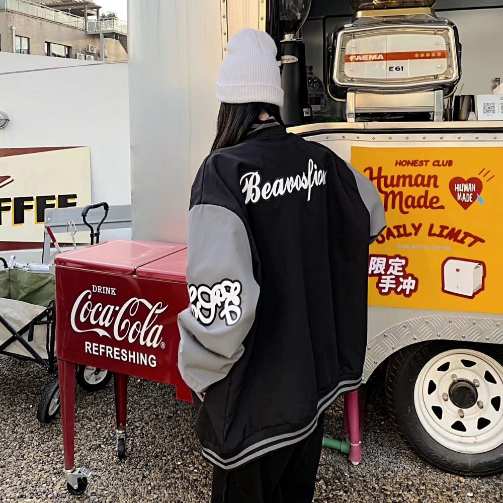 High Street Letter Panel Jacket