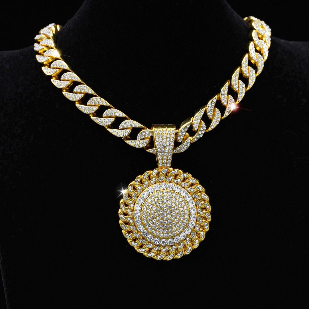 LoopStone Diamond-Cut Gold Necklace