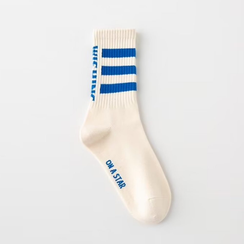 Versatile Street Striped Socks