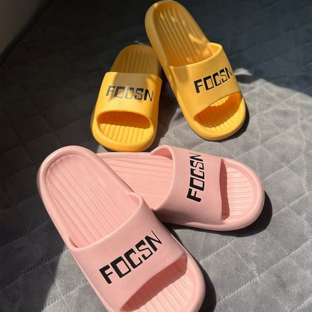Versatile Letter House Slippers