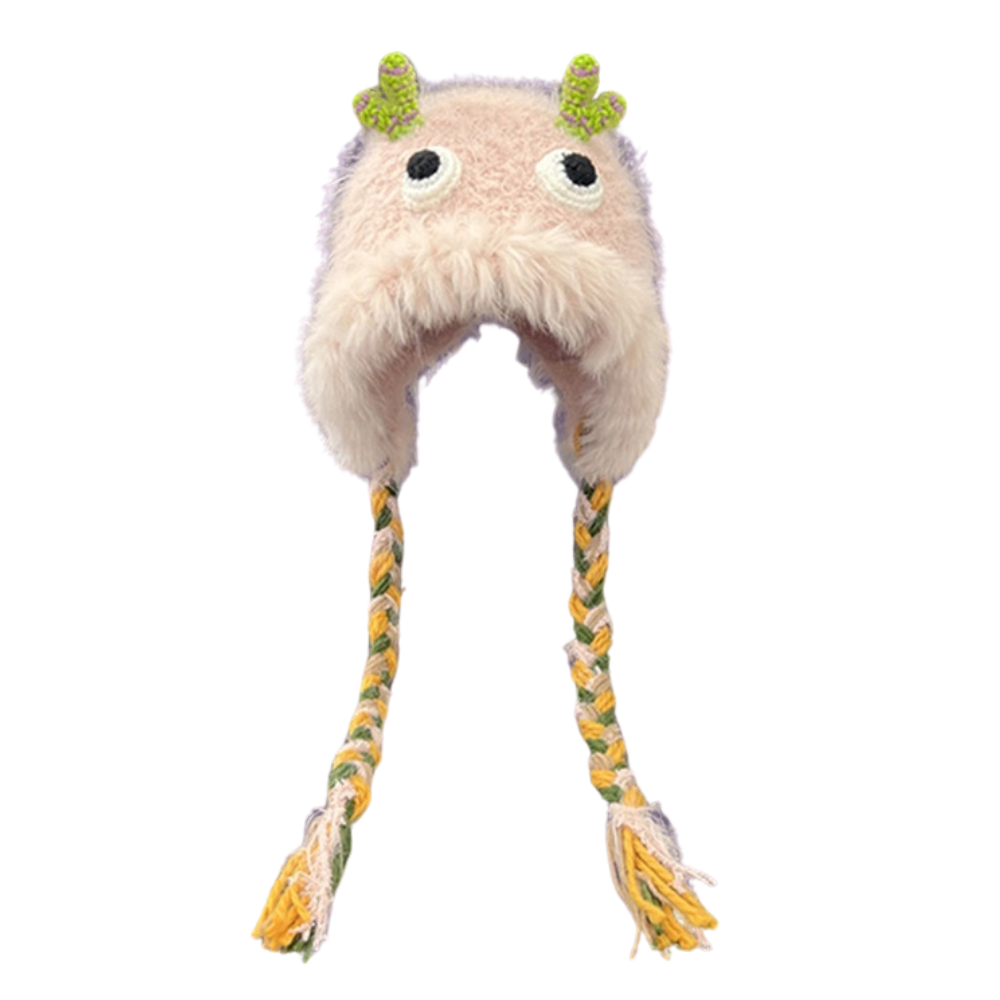 Monster Frog Men's and Women's Baotou Knitted Hat