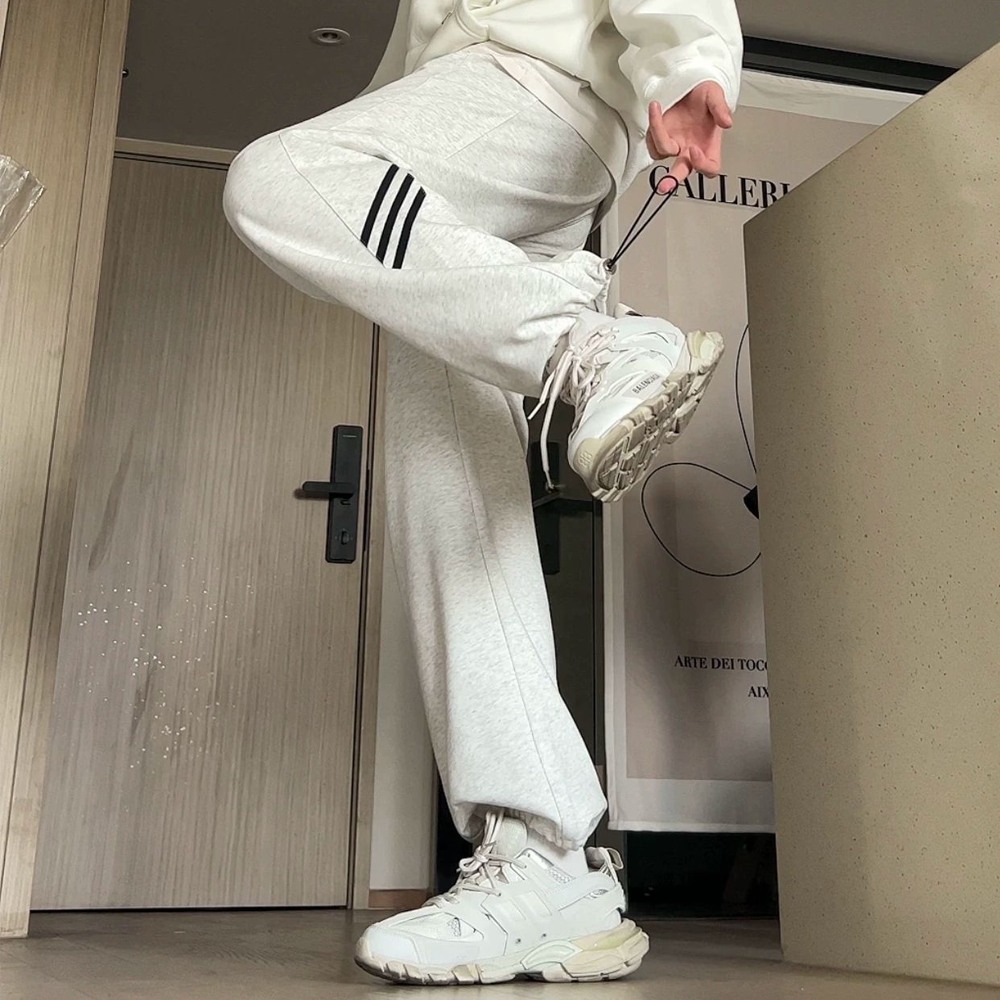 Versatile Solid Color Simple Sweatpants