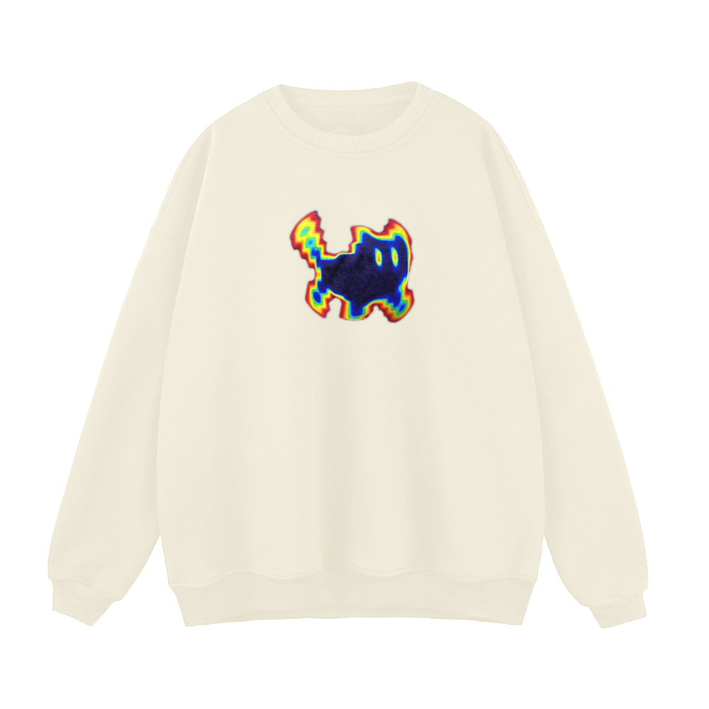 Multicolored Gradient Kitten Sweatshirt