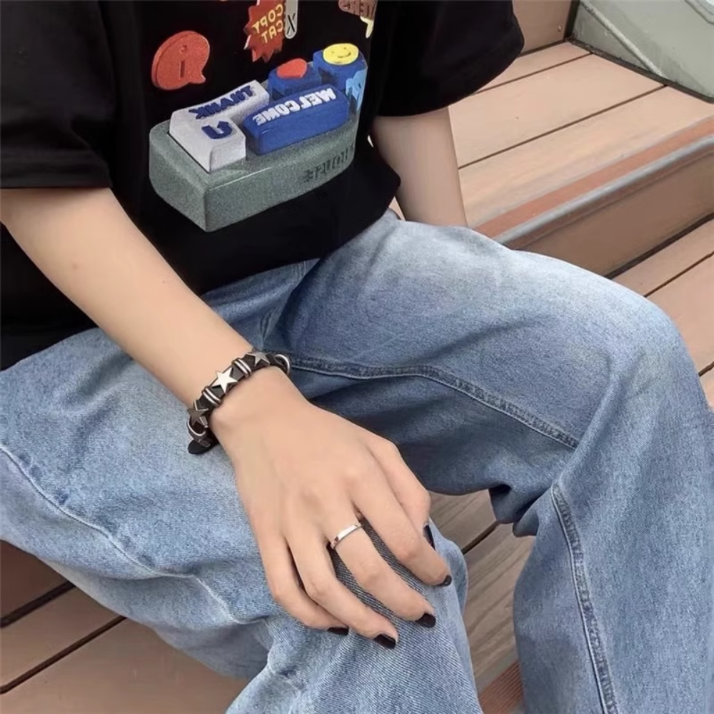 Punk Rock Star Bracelet