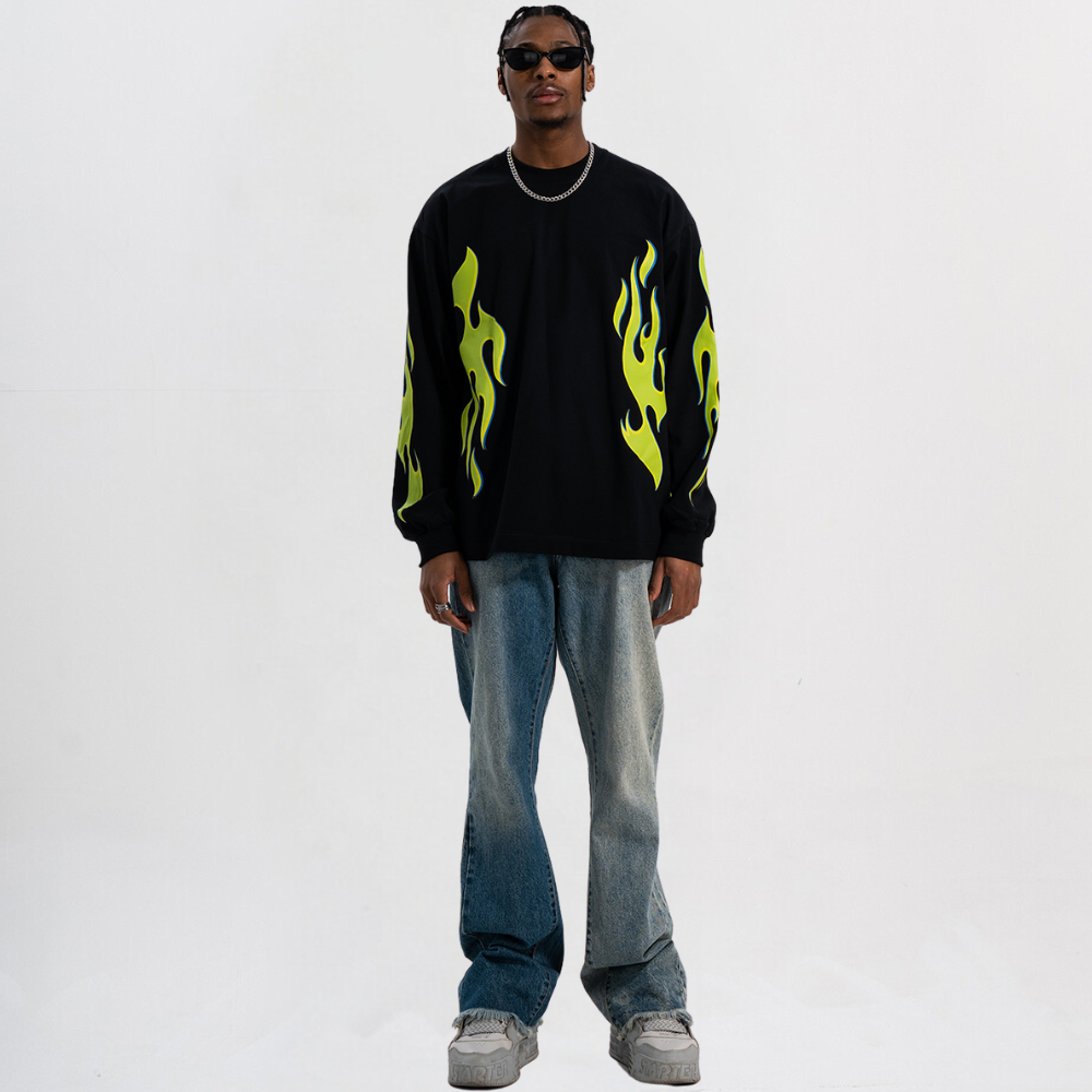 High Street Flame Sweatshirt