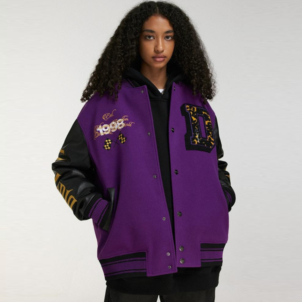 Fate's Roll Gradient Embroidered Jacket