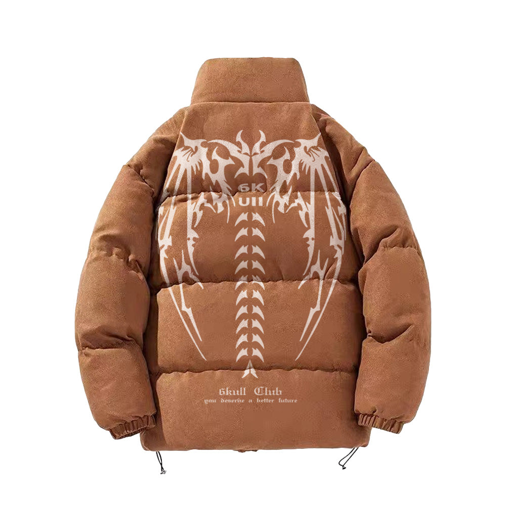 6Kull Heavyweight Bone Wing Coat