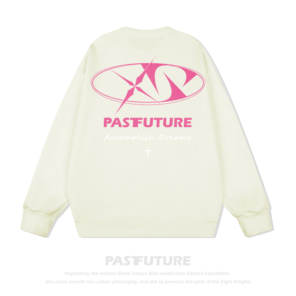 Past Future | Four-pointed Star Design Sweatshirt