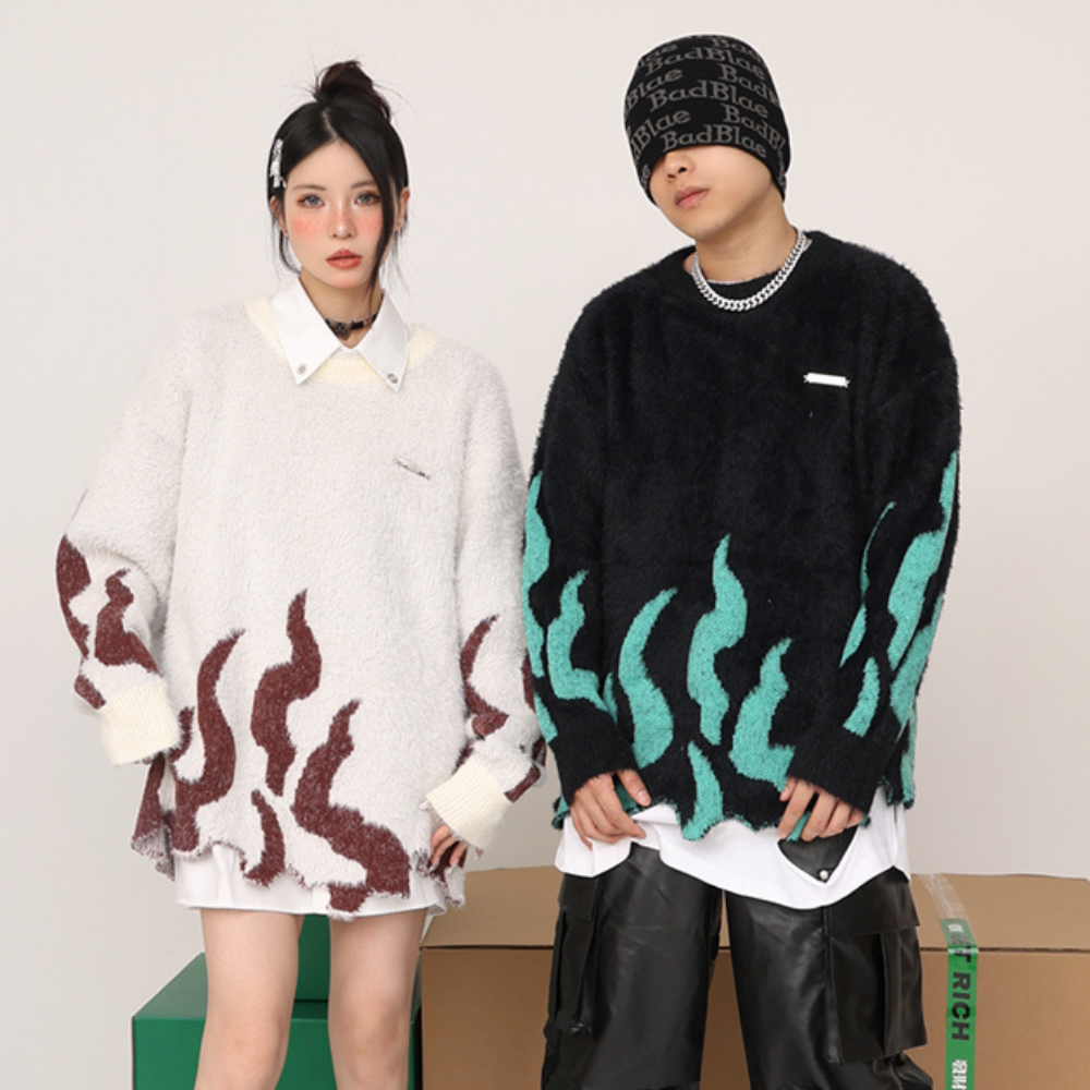 High Street Mink Flame Sweater