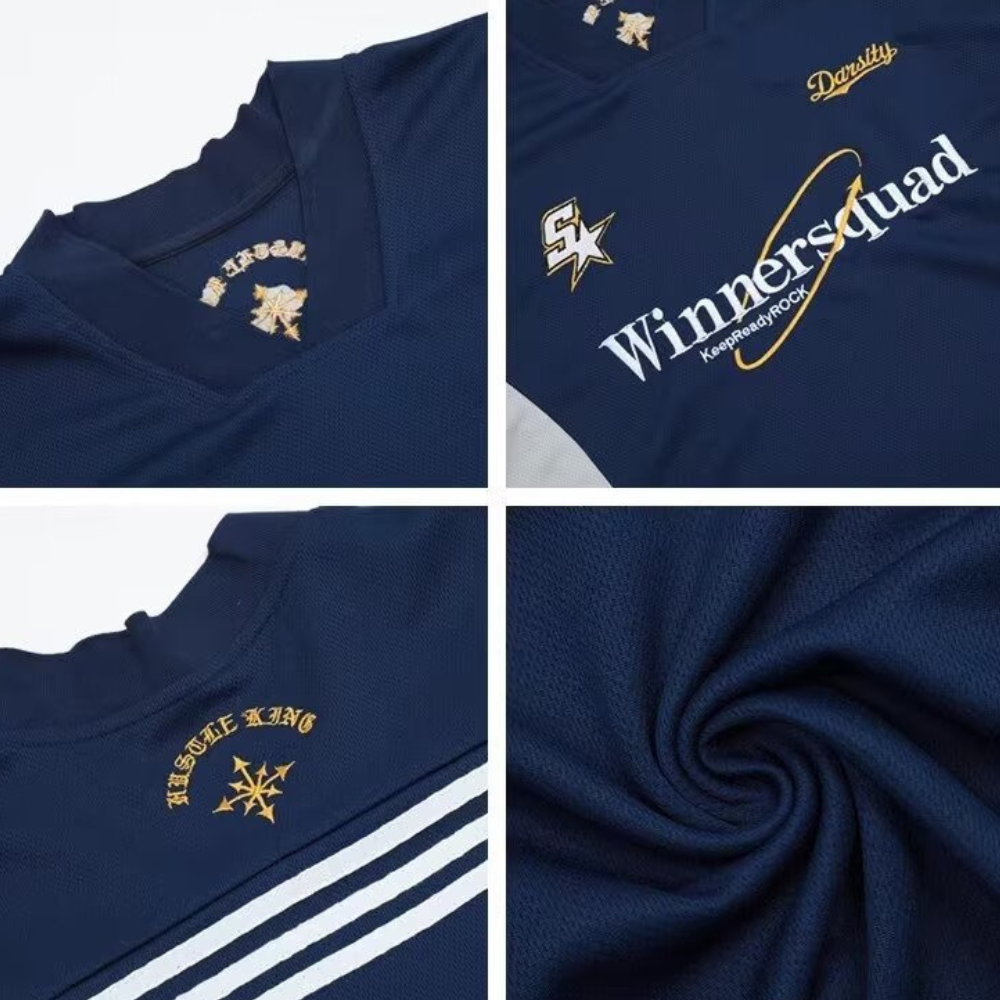 High Street Patchwork Embroidery T-shirt