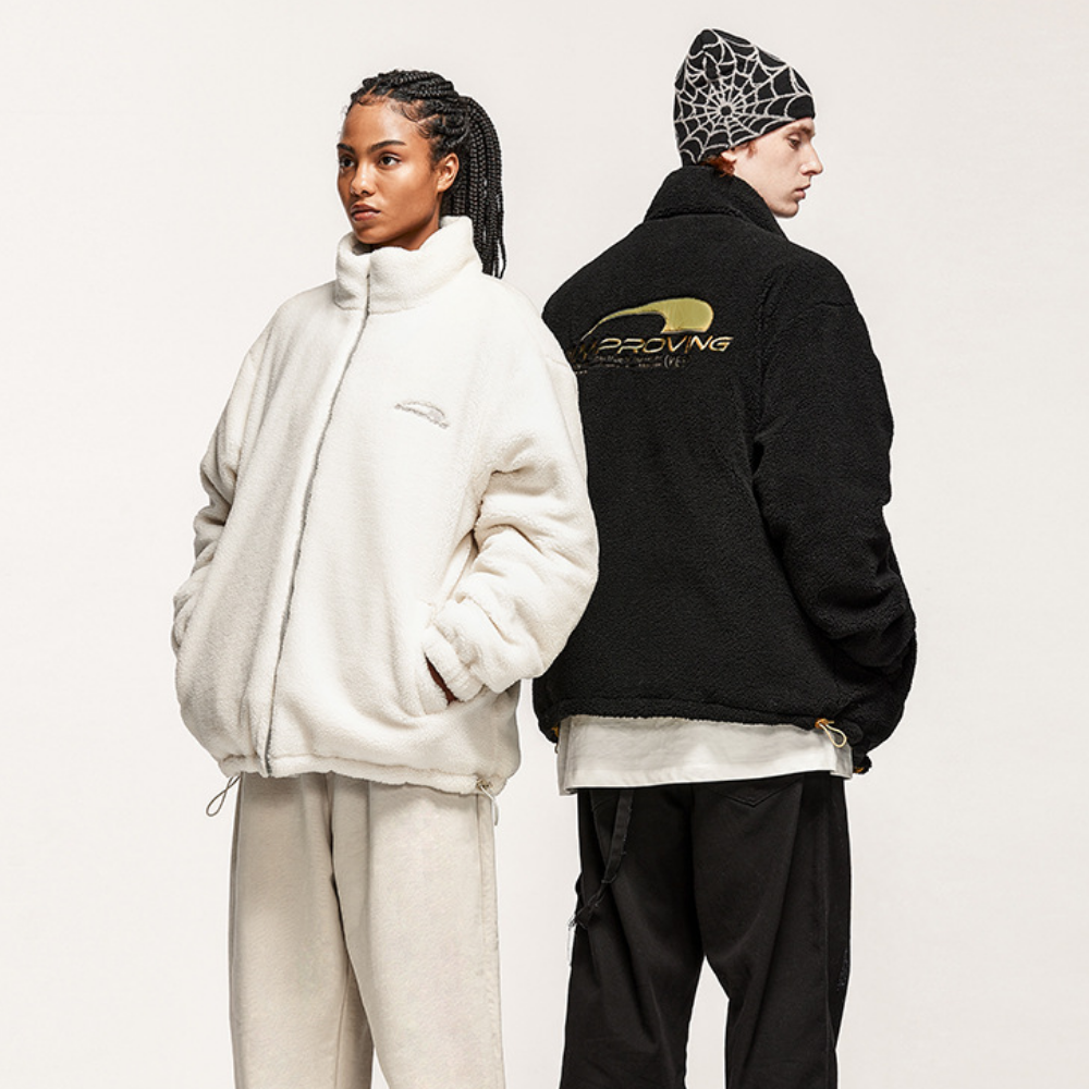 Solid Color Reversible Coat