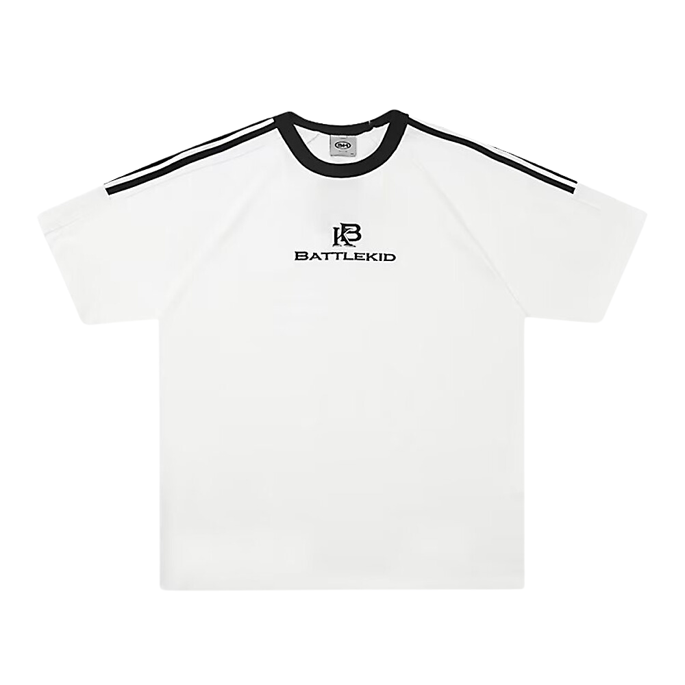 High Street Heavy Letter Embroidered T-shirt