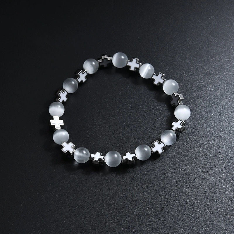 LoopStone Crossed Fates – Faith Meets Style Bracelet