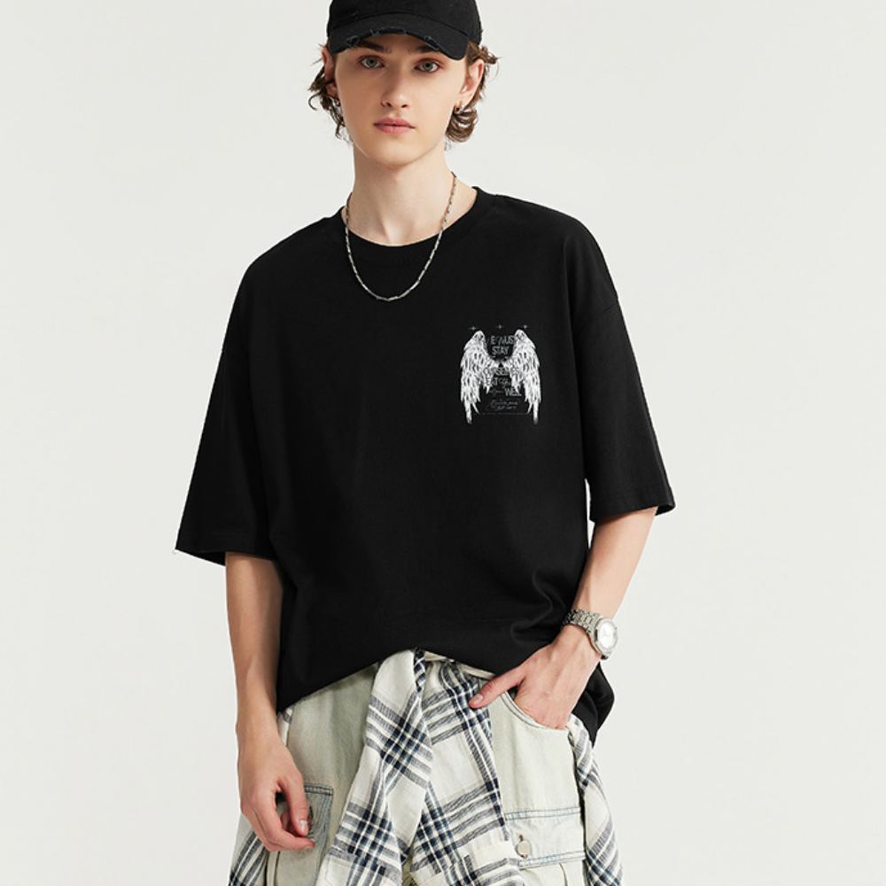 High Street Fluorescent Wings T-shirt