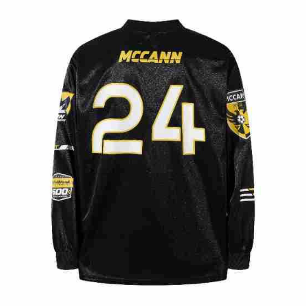 Street V-neck Biker Digital Print Sweatshirt