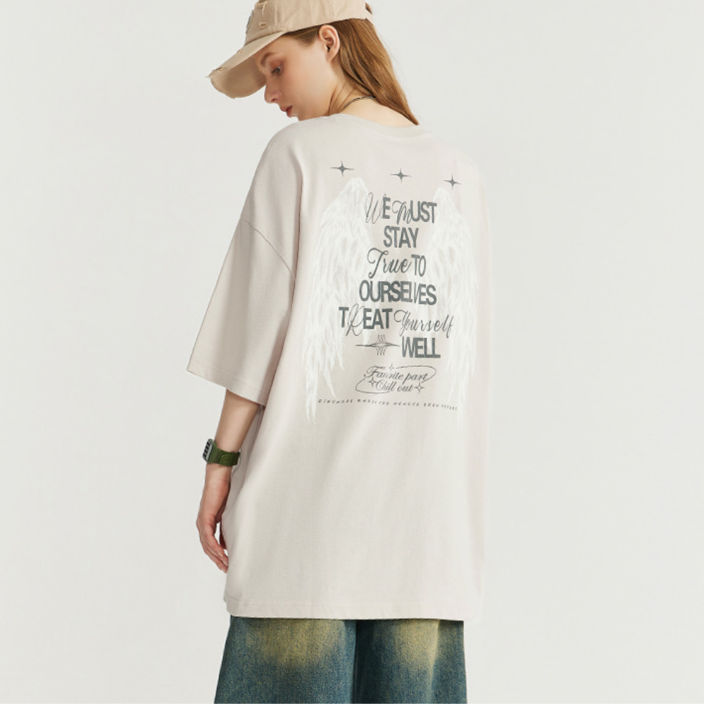 High Street Fluorescent Wings T-shirt