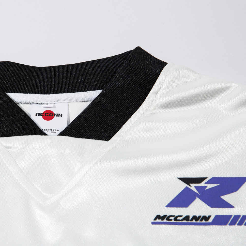 Street V-neck Biker Digital Print Sweatshirt