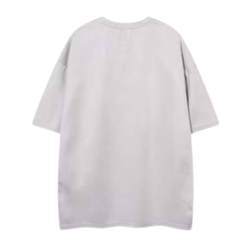 American Double Zip Suede T-Shirt