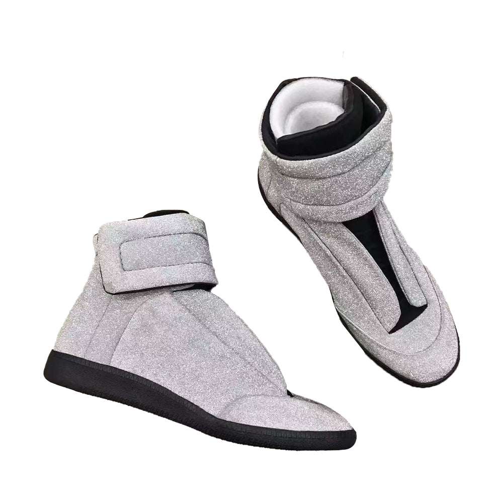 Unseen Echoes “Nebula Step” Reflective High-Top