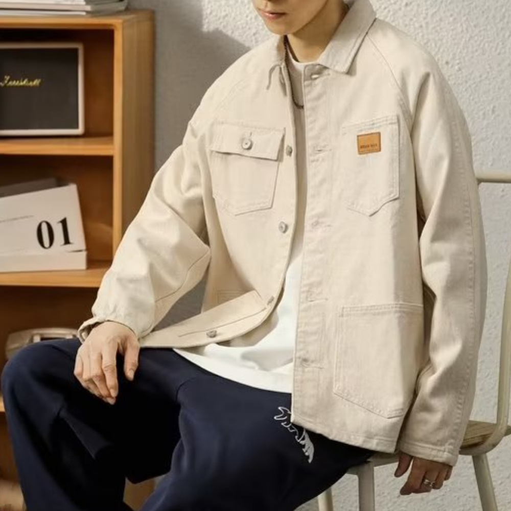 Japanese Slim Denim Jacket