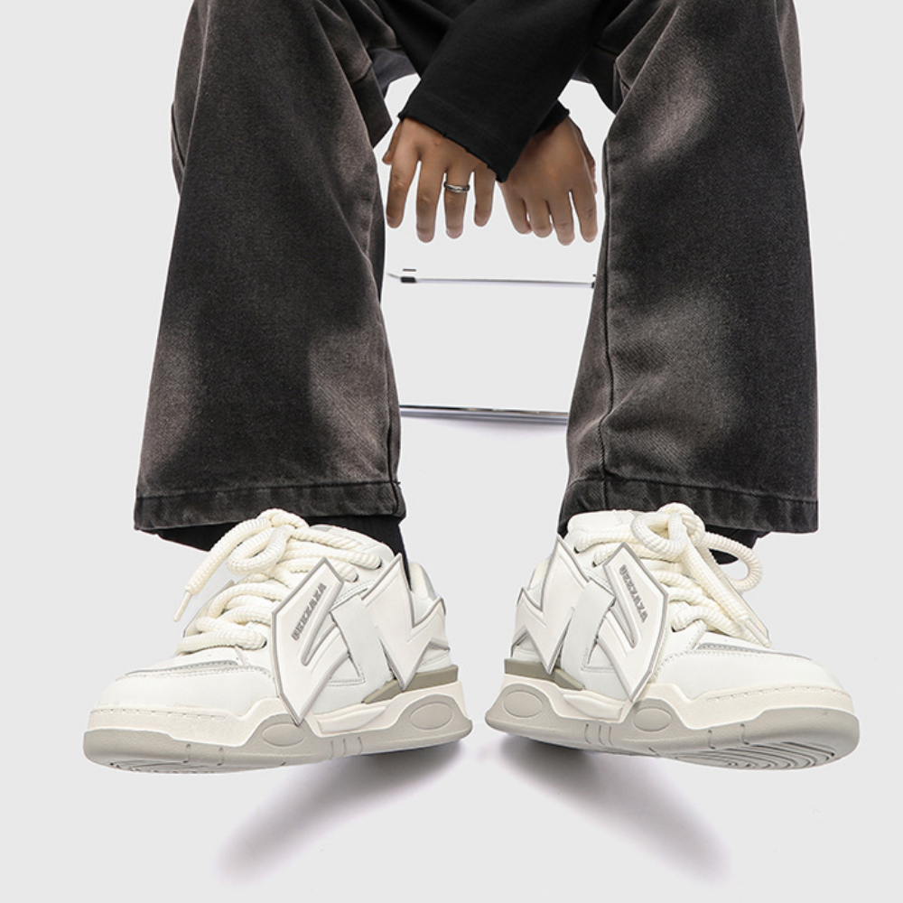 Cool Lightning Patch Sneaker