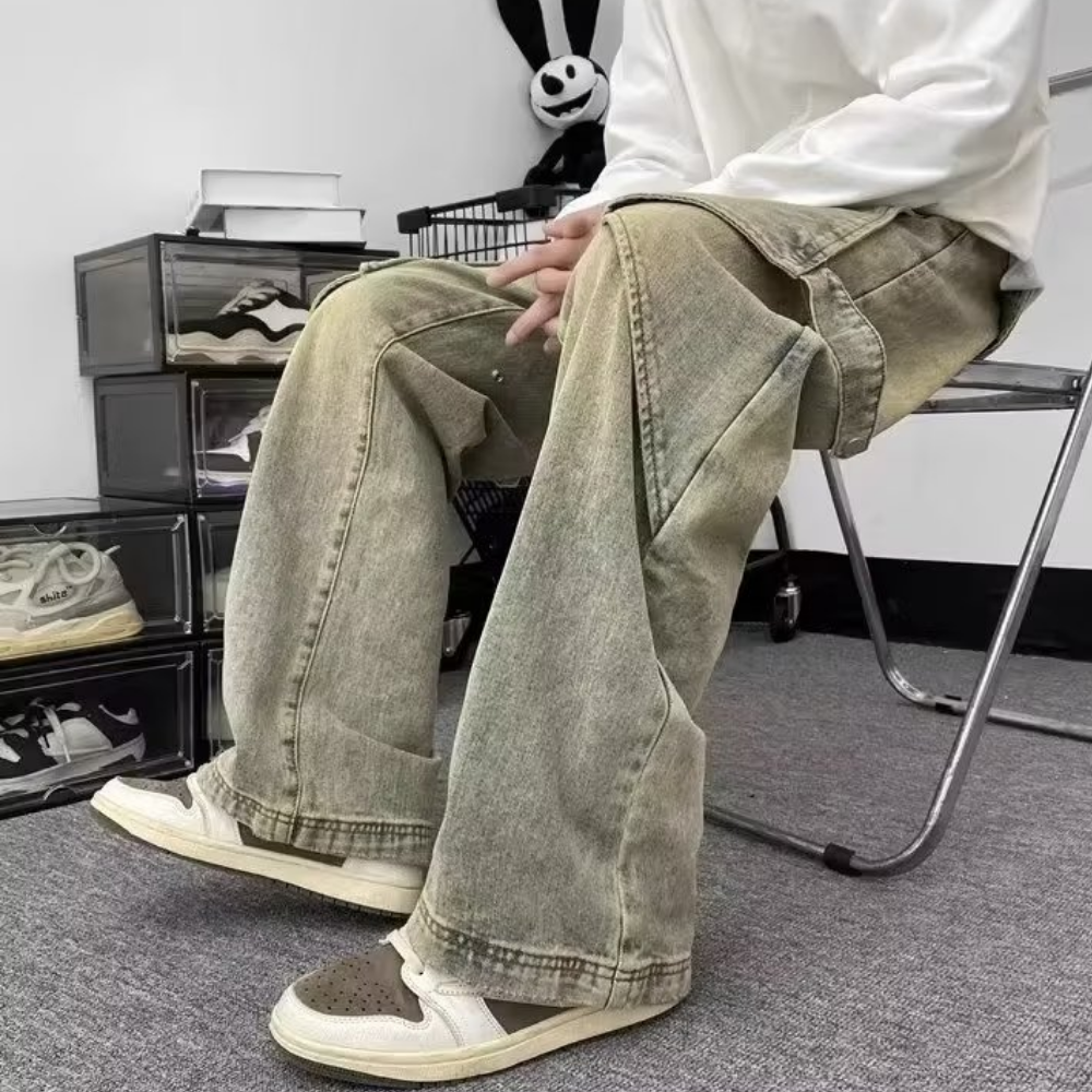 Cleanfit Irregular Jeans