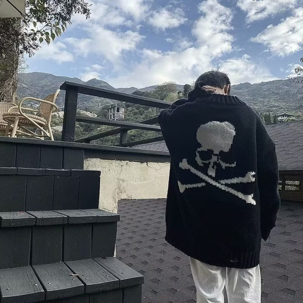 High Street Death Skull Sweater