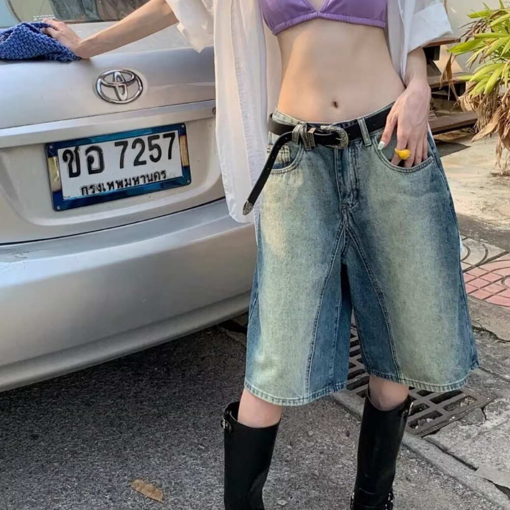 Women's Gradient Washed Jorts