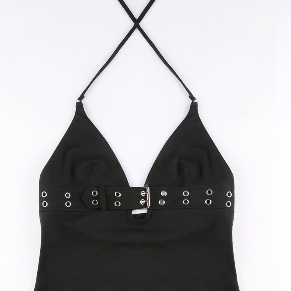 Women's Sexy Black Cami Top