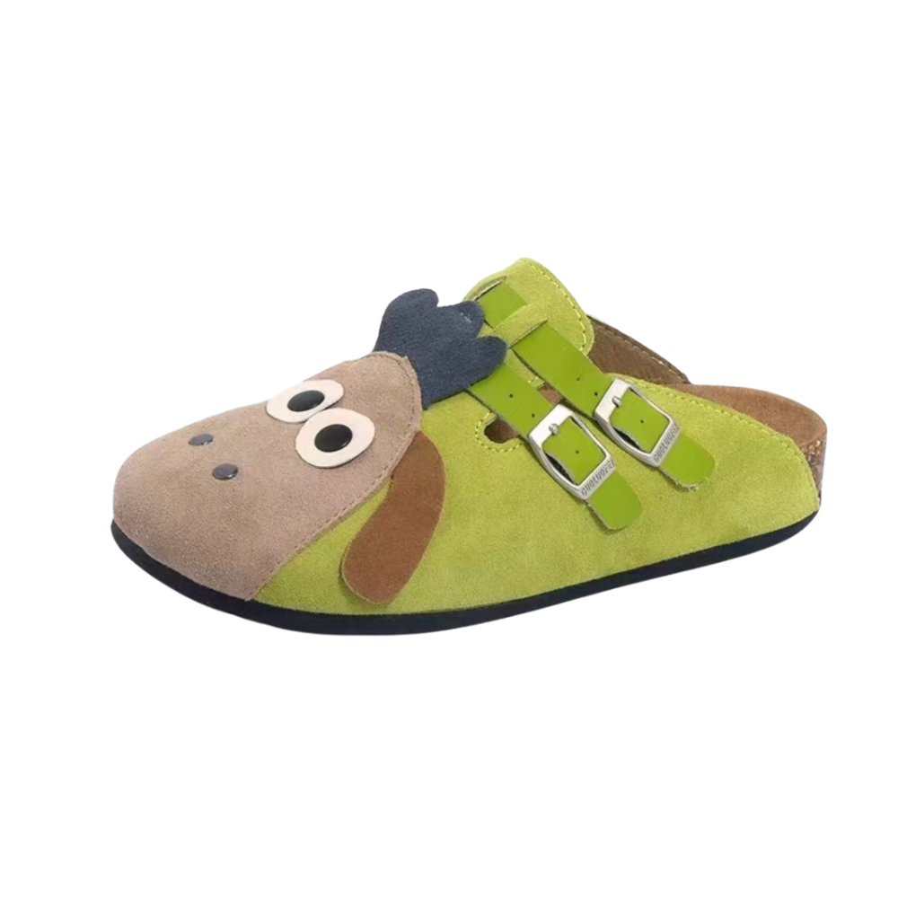 Cute Cartoon Baotou Bolken Shoes