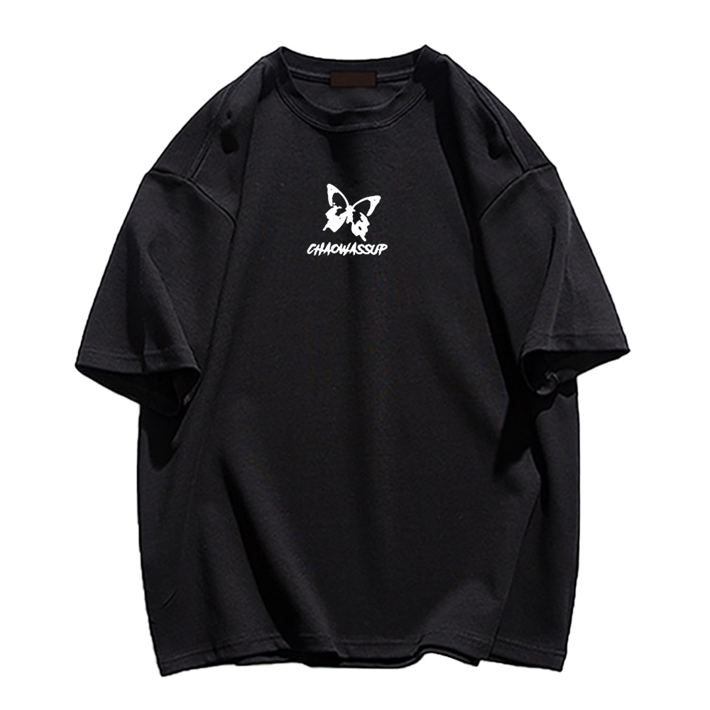 Simple Versatile Butterfly Couple T-shirt