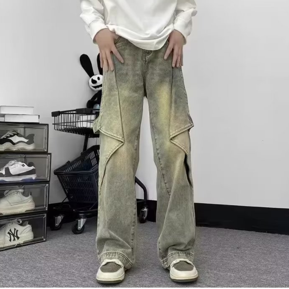 Cleanfit Irregular Jeans