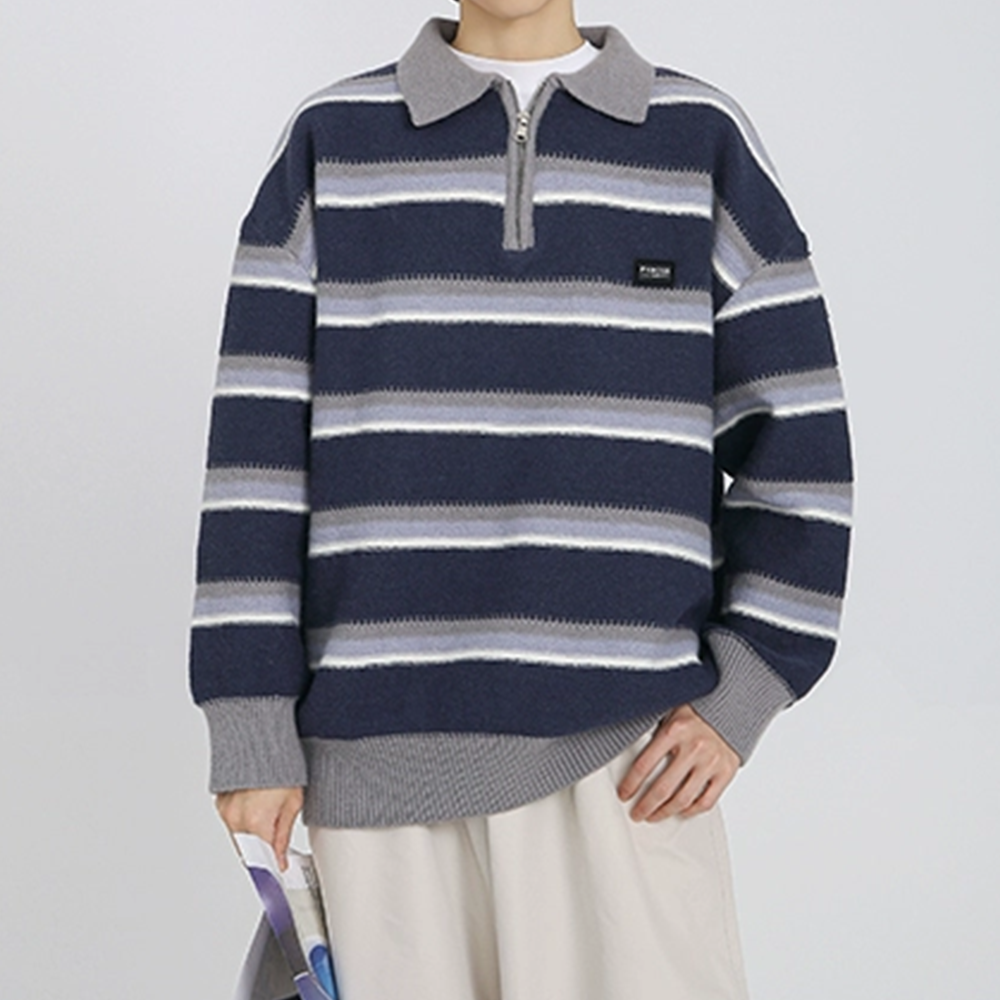 Urban Versatile Polo Sweater