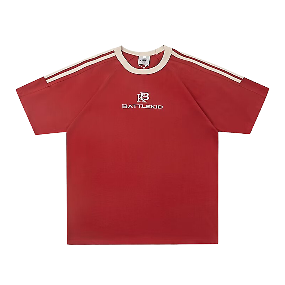 High Street Heavy Letter Embroidered T-shirt