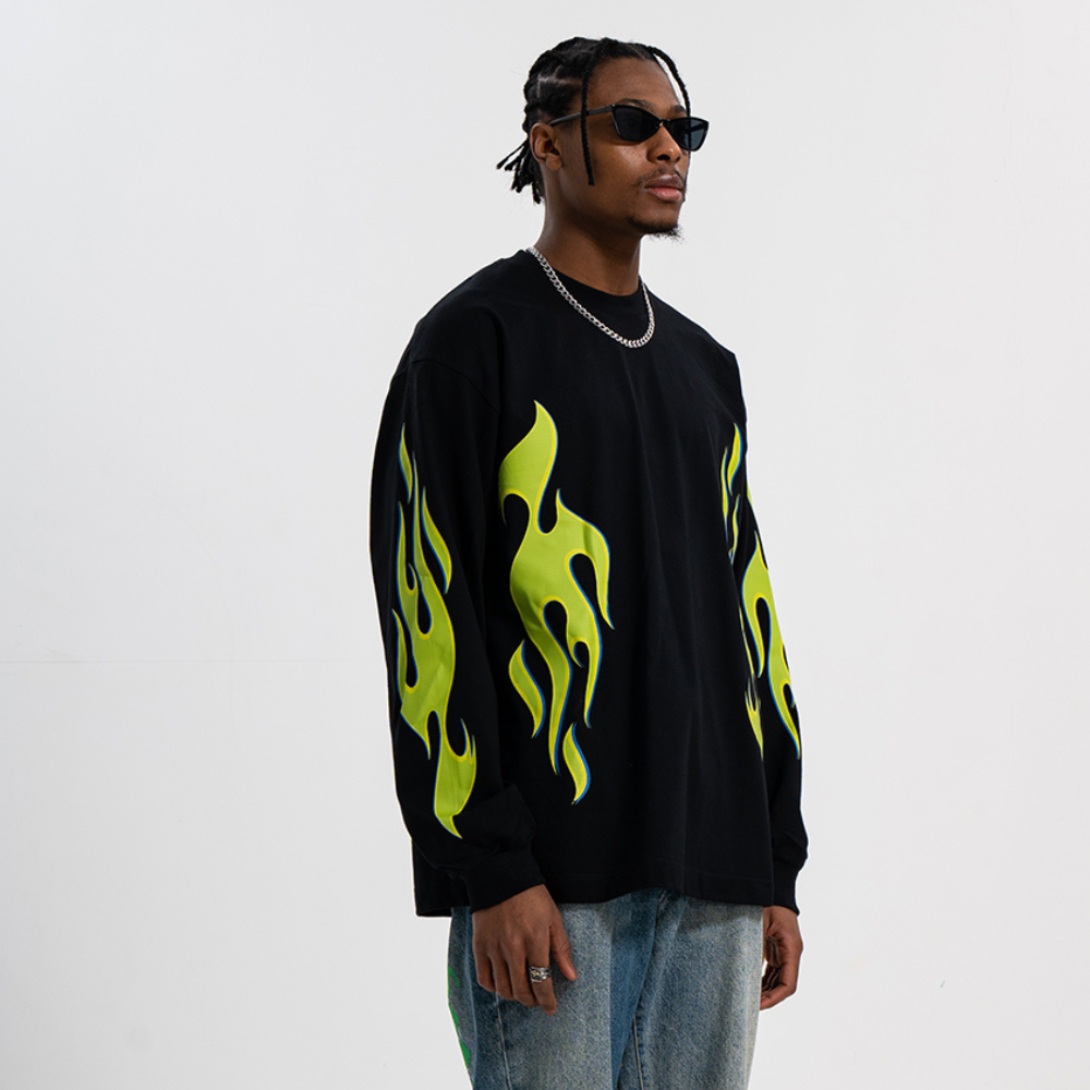 High Street Flame Sweatshirt