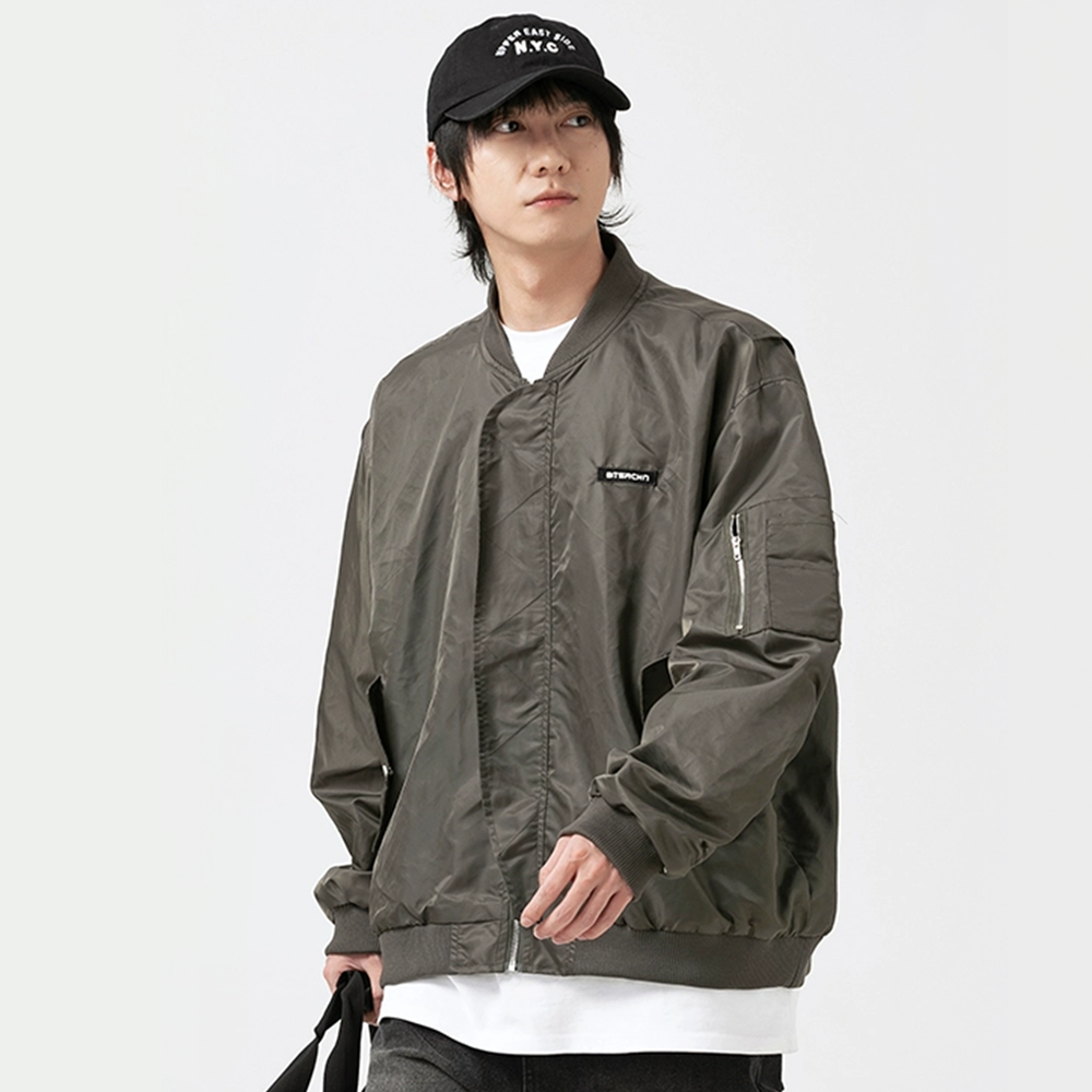 Vintage Loose Varsity Jacket