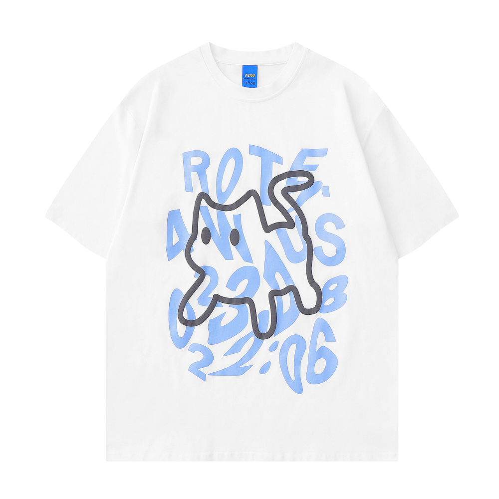 Simple Kitten Lettering T-Shirt