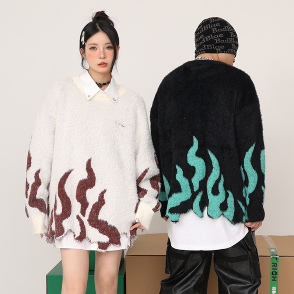 High Street Mink Flame Sweater