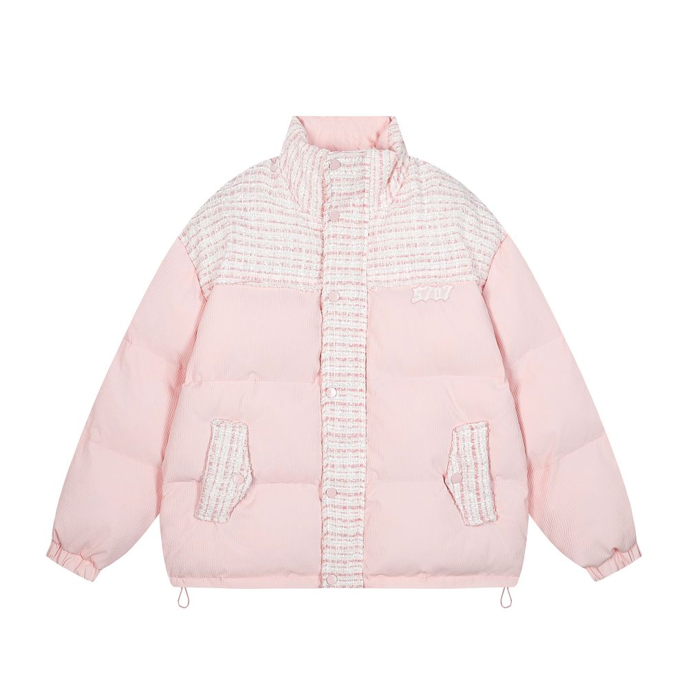 【NOW TREND】Gradient Patch Button Coat