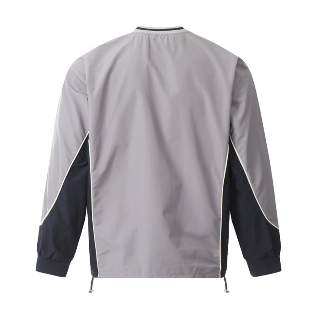 Hip-Hop Motorcycle Patchwork Sweatshirt