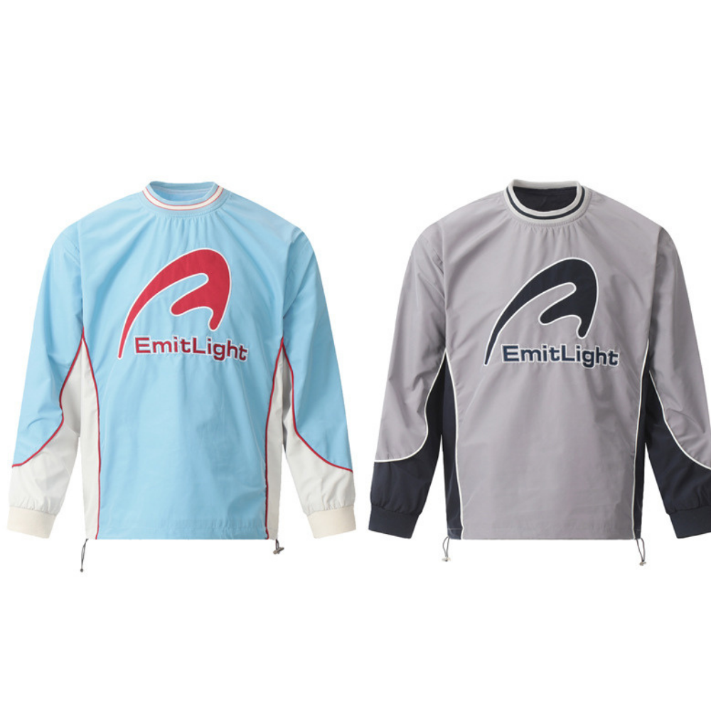 Hip-Hop Motorcycle Patchwork Sweatshirt