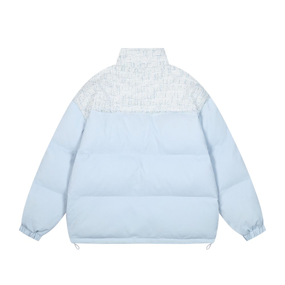 【NOW TREND】Gradient Patch Button Coat