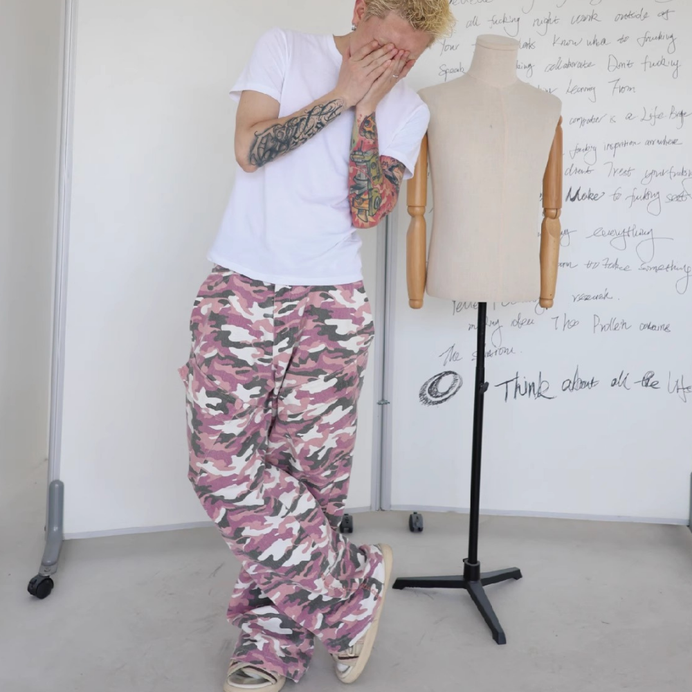 DF |Y2K Camo Pocket Jeans