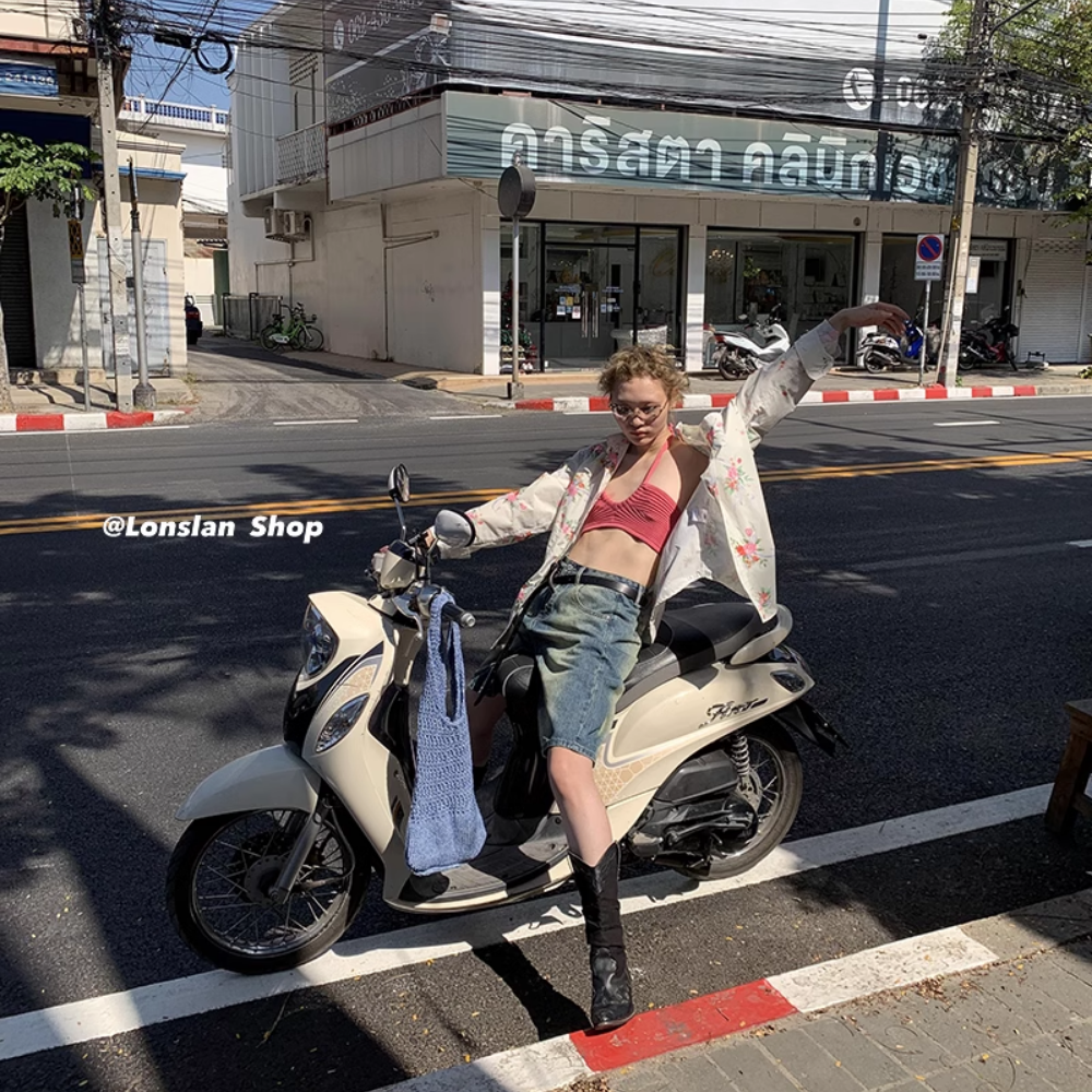 Women's Gradient Washed Jorts