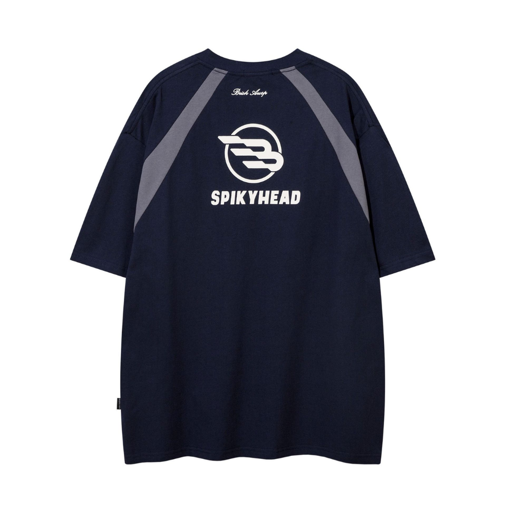 Street Color Block Cotton T-Shirt