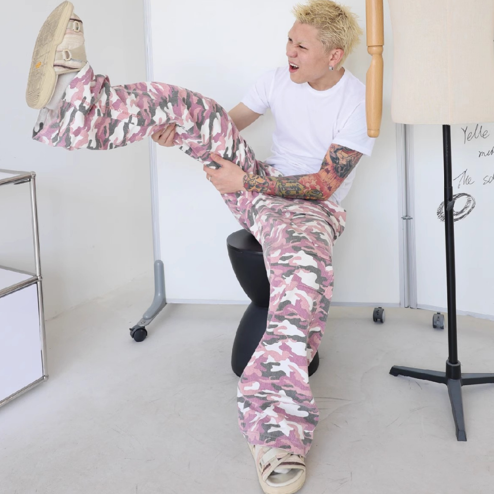 DF |Y2K Camo Pocket Jeans