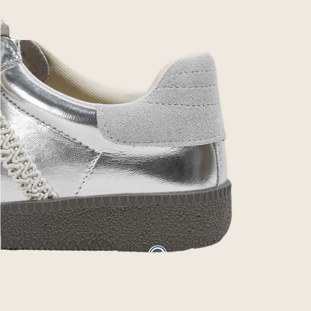 Women's Street Lace Spliced Casual Shoes