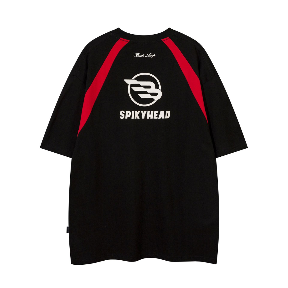 Street Color Block Cotton T-Shirt